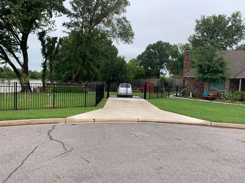 Iron Fence Installation