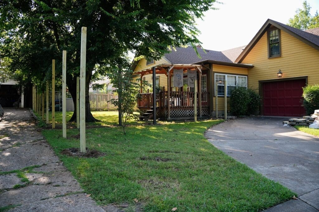 Wood Fence Installation